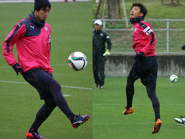 藤本康太選手（写真左）と中澤聡太選手（写真右）